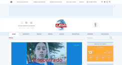 Desktop Screenshot of leianoticias.com.br